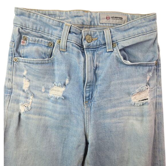 AG Jeans | The Rhett- Vintage High Waisted Straight Jean | Size 25 - Picture 2 of 5